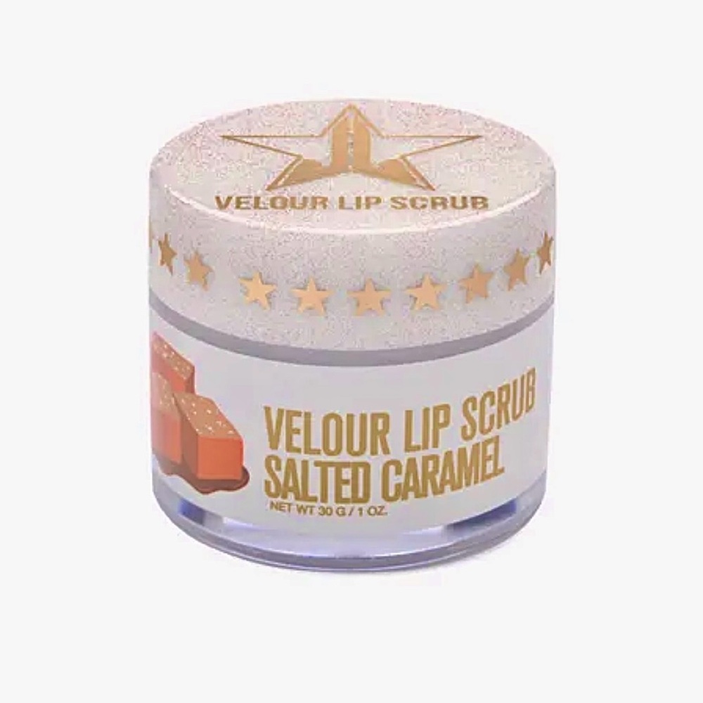 Jeffree Star | ‘Salted Caramel’ Velour Lip Scrub | NiB LE tasty lip therapy - Picture 2 of 15